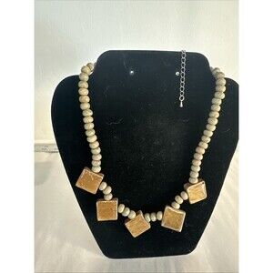 Brown Boho Beaded necklace